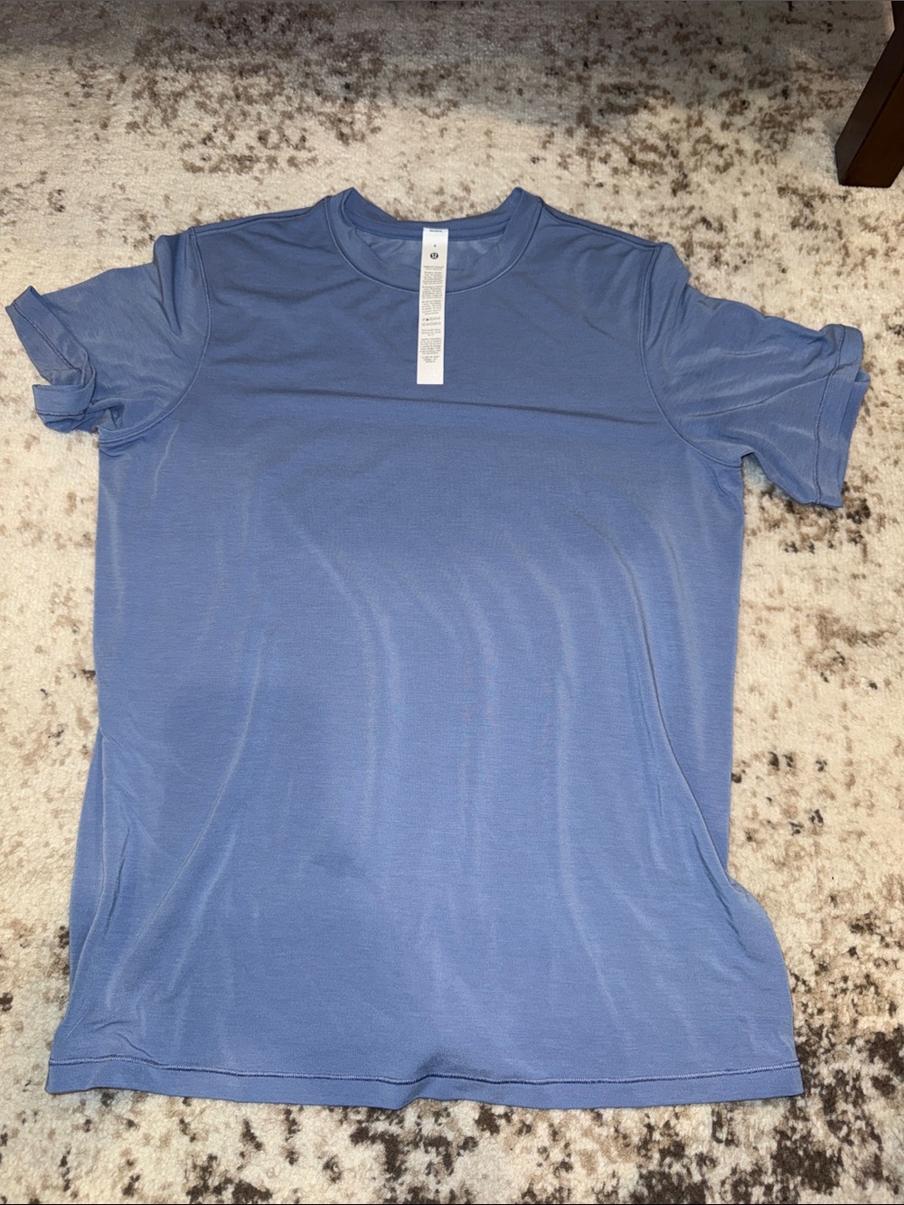 lululemon athletica Short Sleeve Tee in Slate Blue